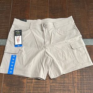Eddie Bauer Light Tan Cargo Shorts